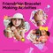 Charm Bracelet Making Kit for Girls, Beads for Jewelry Making Kit, Arts & Crafts Gift for Ages 3-12, Girls Toys 3 4 5 6 7 8 9 10 Year Girl Birthday Gifts